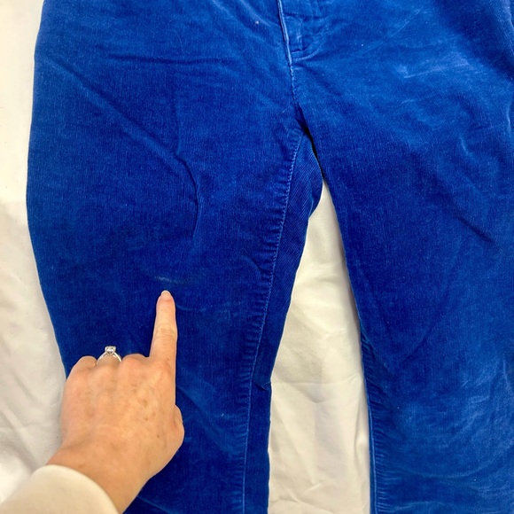 Ralph Lauren Vibrant Blue Corduroy Pants - Picture 3 of 7